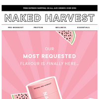 Naked Harvest Supplements email thumbnail