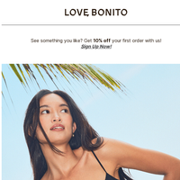 Love Bonito email thumbnail