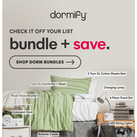 Dormify email thumbnail