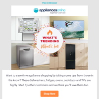 Appliances Online email thumbnail