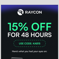 Raycon email thumbnail