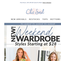 Chic Soul email thumbnail