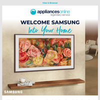 Appliances Online email thumbnail