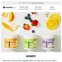 MANTRA Labs Nutrition email thumbnail