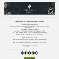 Herbalaria email thumbnail