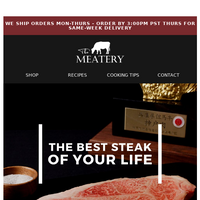 The Meatery email thumbnail