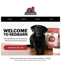 Redbarn Pet Products email thumbnail