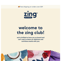 Zing Bars email thumbnail