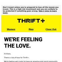 Thrift+ email thumbnail