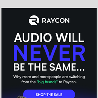 Raycon email thumbnail