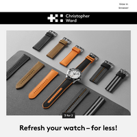 Christopher Ward UK email thumbnail