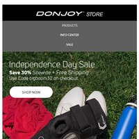 DonJoy email thumbnail