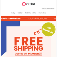 PatPat email thumbnail