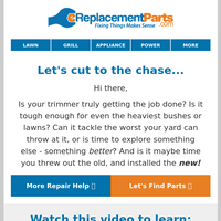 eReplacementParts email thumbnail