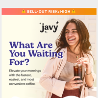 Javy Coffee email thumbnail