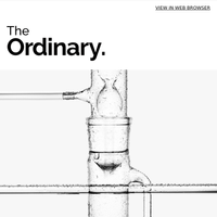 The Ordinary email thumbnail