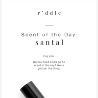 Riddle Oil email thumbnail