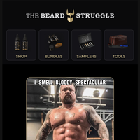 The Beard Struggle email thumbnail