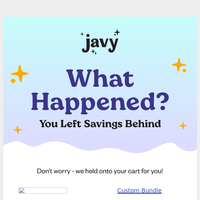 Javy Coffee email thumbnail