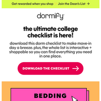 Dormify email thumbnail