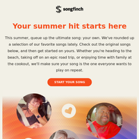 Songfinch email thumbnail