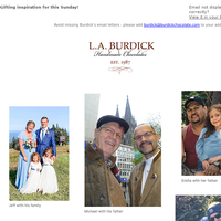 L.A. Burdick Chocolate email thumbnail