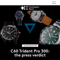 Christopher Ward UK email thumbnail