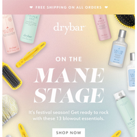 Drybar email thumbnail