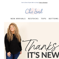 Chic Soul email thumbnail