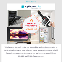 Appliances Online email thumbnail