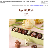 L.A. Burdick Chocolate email thumbnail