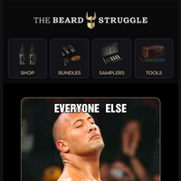 The Beard Struggle email thumbnail