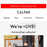 CALPAK email thumbnail