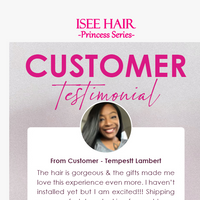 Isee Hair email thumbnail