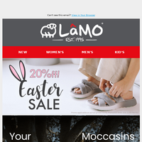 Lamo Footwear email thumbnail