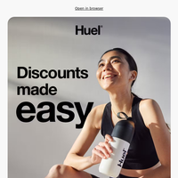 Huel UK email thumbnail