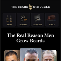 The Beard Struggle email thumbnail