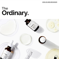 The Ordinary email thumbnail