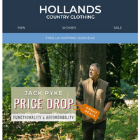 Hollands Country Clothing email thumbnail