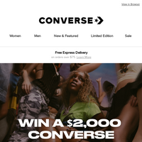 Converse Australia email thumbnail