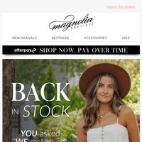 Magnolia Boutique email thumbnail