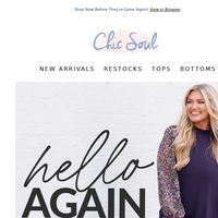 Chic Soul email thumbnail