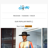 Obioma Fashion email thumbnail