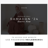 Veiled Collection email thumbnail