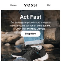 Vessi email thumbnail