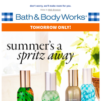 Bath and Body Works email thumbnail