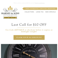 Harney & Sons Fine Teas email thumbnail