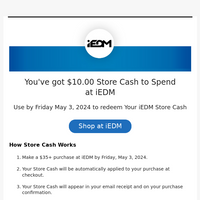 iEDM email thumbnail