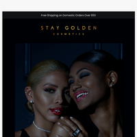 Stay Golden Cosmetics email thumbnail