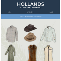 Hollands Country Clothing email thumbnail